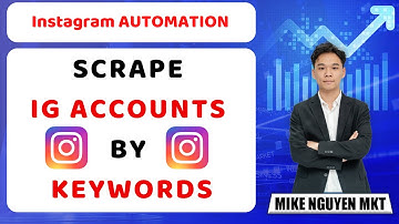 Instagram Automation | How To Scrape IG Username By Keywords
