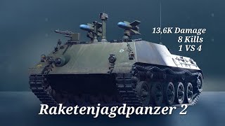 World of Tanks console Raketenjagdpanzer 2 (1 vs 4)