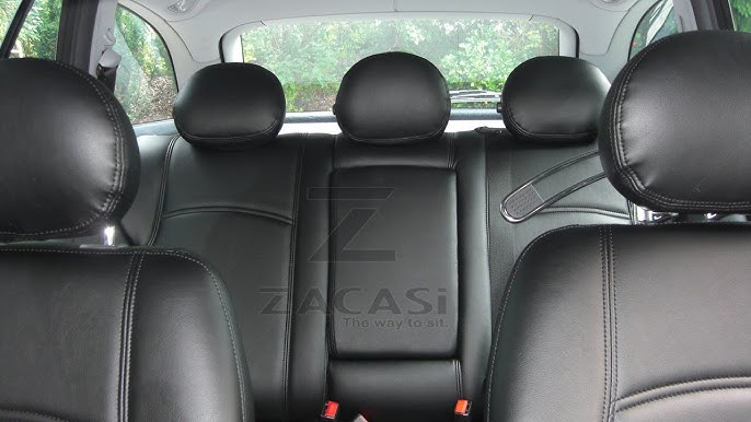 Sitzbezüge Auto für Mazda 2 I, II, III (2003-.) - Autositzbezüge  Universal Schonbezüge für Autositze - Auto-Dekor - Comfort - rot rot