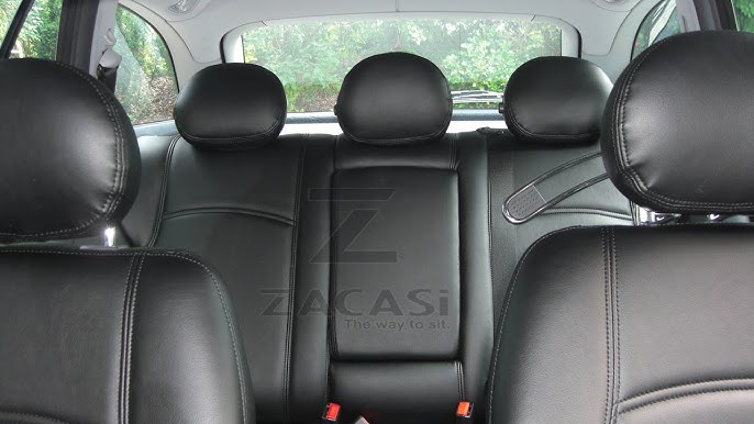 ZACASI Lederausstattung - Einbau der neuen Maß-Sitzbezüge mit OEM  Nahtführung, BMW 1er Ledersitze 