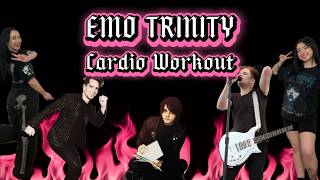 EMO TRINITY | Cardio Workout - FALL OUT BOY, MY CHEMICAL ROMANCE, PANIC! AT THE DISCO | MOSHFIT