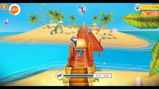 Minion Rush Olympicbeach Games - Level 12 - Bad Start - 11 Dumbbells