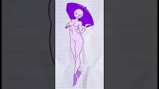 #remix #drawingideas #purple #rain #umbrella #art #drawing #digitalart the female figure, part 75
