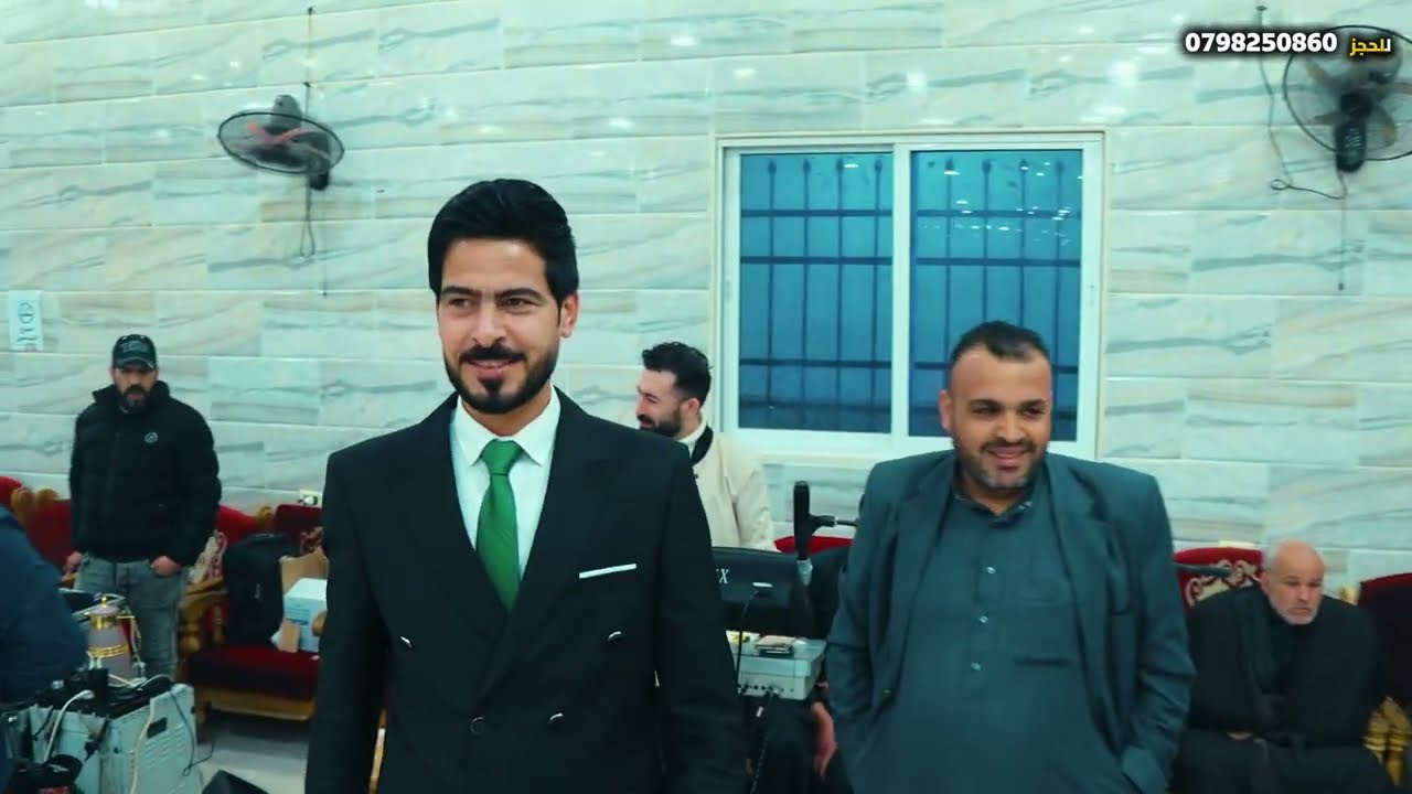 أفراح عشيرة السادة المعامرة - العريس حسن الخلف الحسن - الفنان محمد الوافي  - المايسترو آمد ابراهيم 