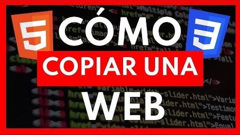 🔴Cómo COPIAR el HTML y el CSS de una Página Web