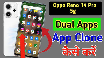 Oppo Reno 14 Pro 5g Dual App Setting/ How to Create Dual Apps in Oppo Reno 14 Pro 5g