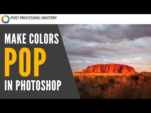 How To Make Colors Pop In Adobe Photoshop CC ( Tutorial)