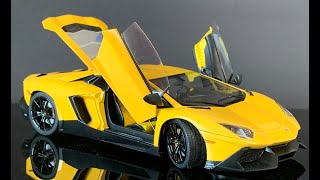 [Полное строительство] Lamborghini Aventador LP720-4 50-й годовщина сделать его 1/24 шкала (Aoshima)