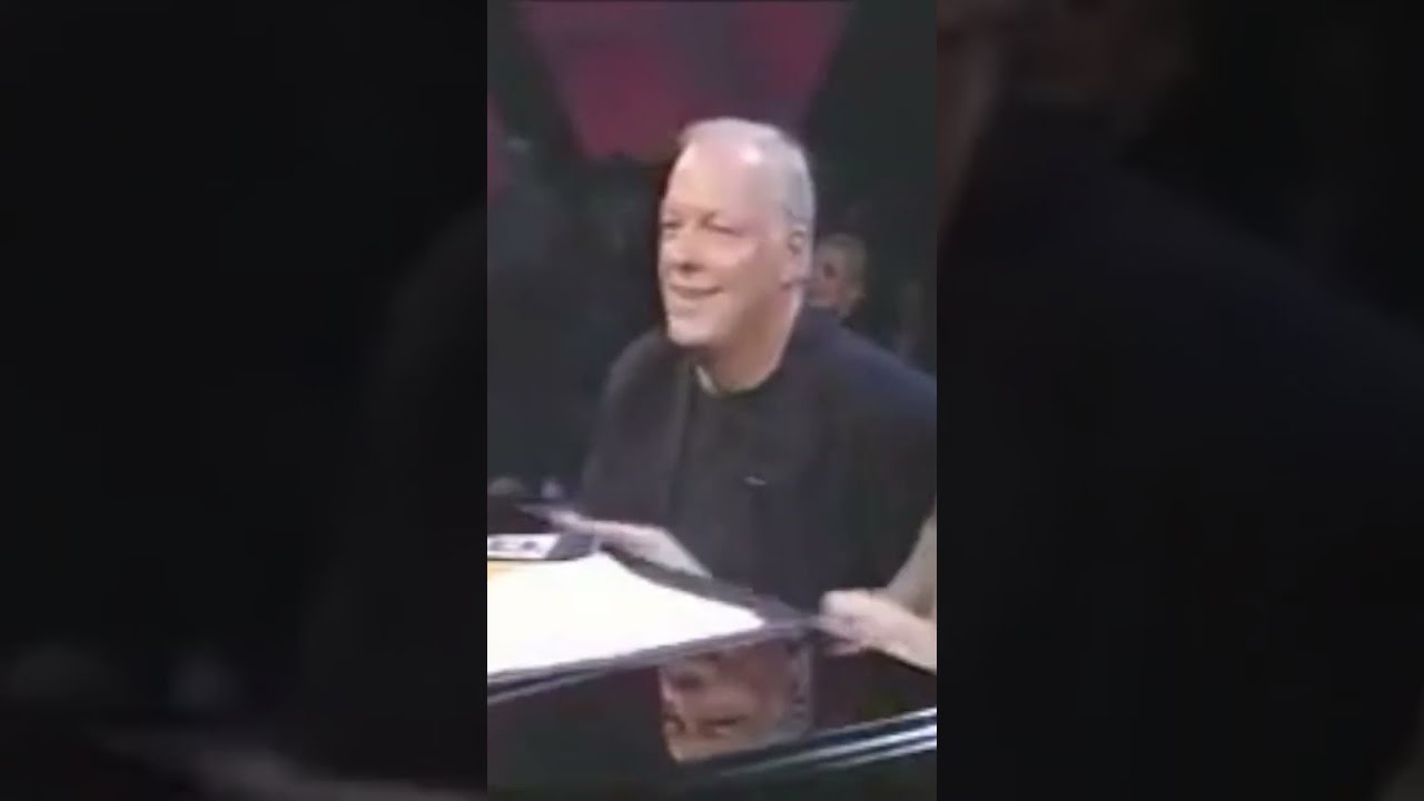Gilmour Reacts To Himself Play Echoes 
