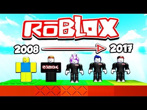 The Evolution Of Guests 2008 2017 Youtube - guest 2017 roblox
