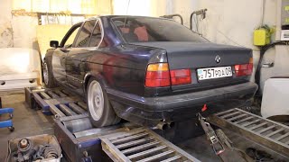 BMW E34 M62 V8 компрессор | Диностенд | Замер мощности
