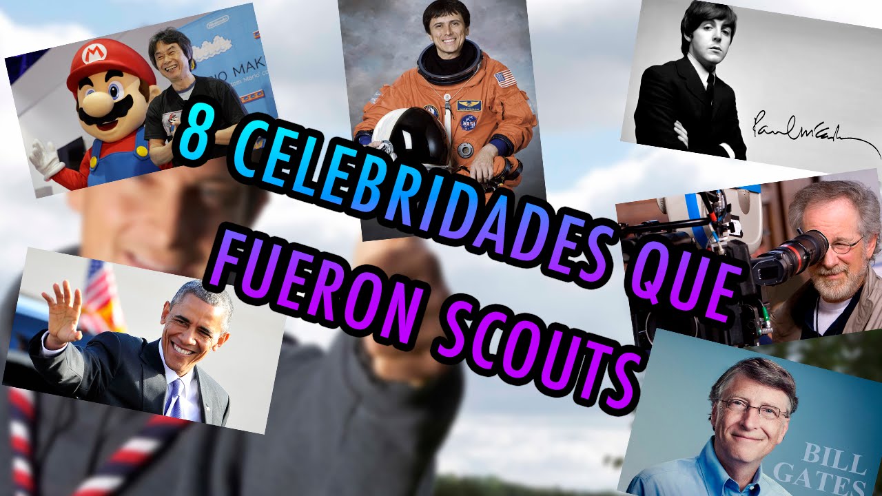 8 celebridades que fueron scouts | Senda Scout