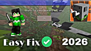 How To Fix "That's Not a Worldbuilding Skin, Silly" in Craftsman (Old Version) | Android 2026 screenshot 5