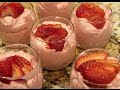 BEST MOUSSE EVER /PERFECT TASTY STRAWBERRY MOUSSE DESSERT / CHERYLS HOME COOKING