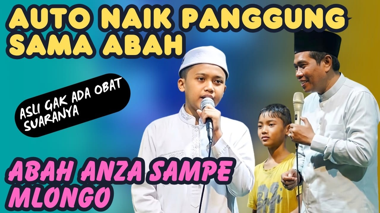 MELIUK LIUK SUARANYA LUAR BIASA ANAK INI // BIKIN MERINDING ABAH ANZA DAN PARA JAMAAH