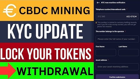 CBDC App New KYC Update|Lock Your Tokens|Technical Shahnavi