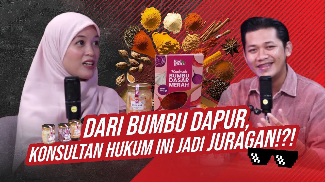 IBU INI GOKIL!! DARI KONSULTAN HUKUM, GAK BISA MASAK, TAPI LOLOS KOMPETISI DENGAN BUMBU DAPUR??