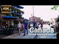 🇨🇦Canada Ottawa city tour Bayward Market 4k Video 2021