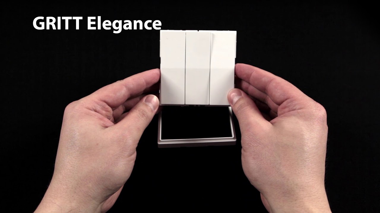 Беспроводной кинетический выключатель GRITT Elegance Arctic ...