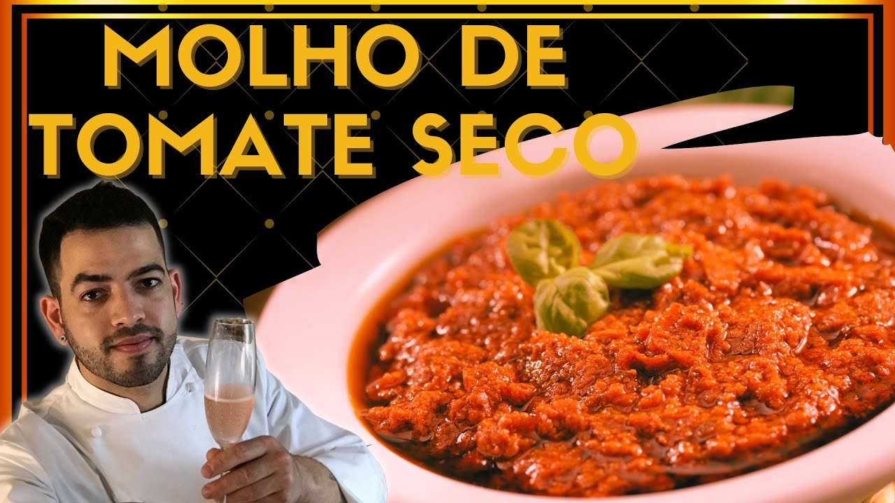 DELICIOSO MOLHO DE TOMATE SECO