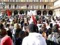 Manifestacion contra plan bolonia salamanaca