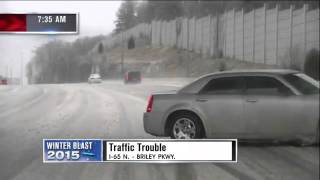 Road conditions prove treacherous in Nashville