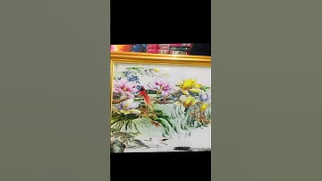 In tranh canvs chất lượng cao! Nét