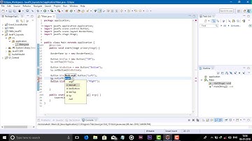 JavaFX Layout BorderPane