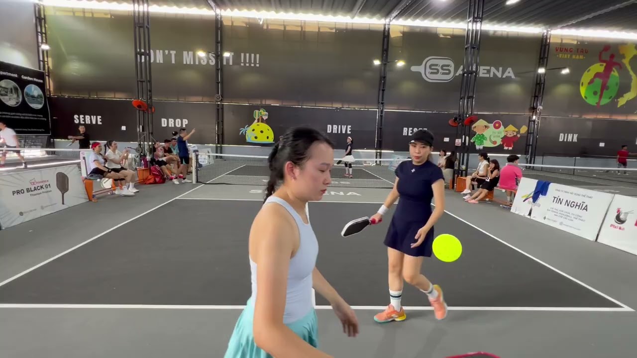 #91.25 Đôi Nữ 4.5 Giải pickleball CLB SS 226A Lưu Chí Hiếu - Vòng bảng 