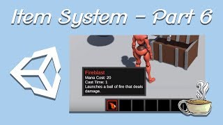 How To Create An Item System - Part 6 - Tooltip UI