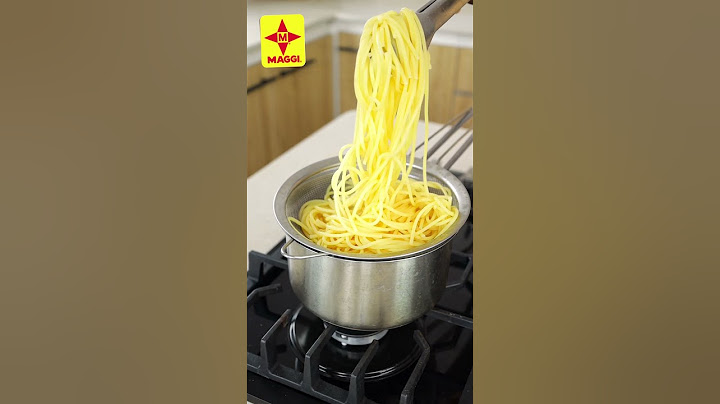 Men's Guide to a Non Sticky Pasta