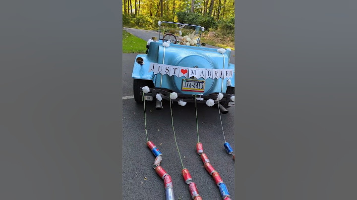 This wedding car is better than a limo