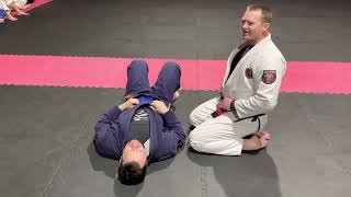 Loop choke from side control