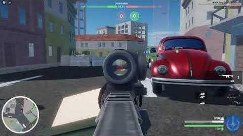 Roblox video playing Unit: Classified (BETA)