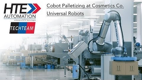 UR - Cobots Used in Packaging Process at Cosmetics Firm