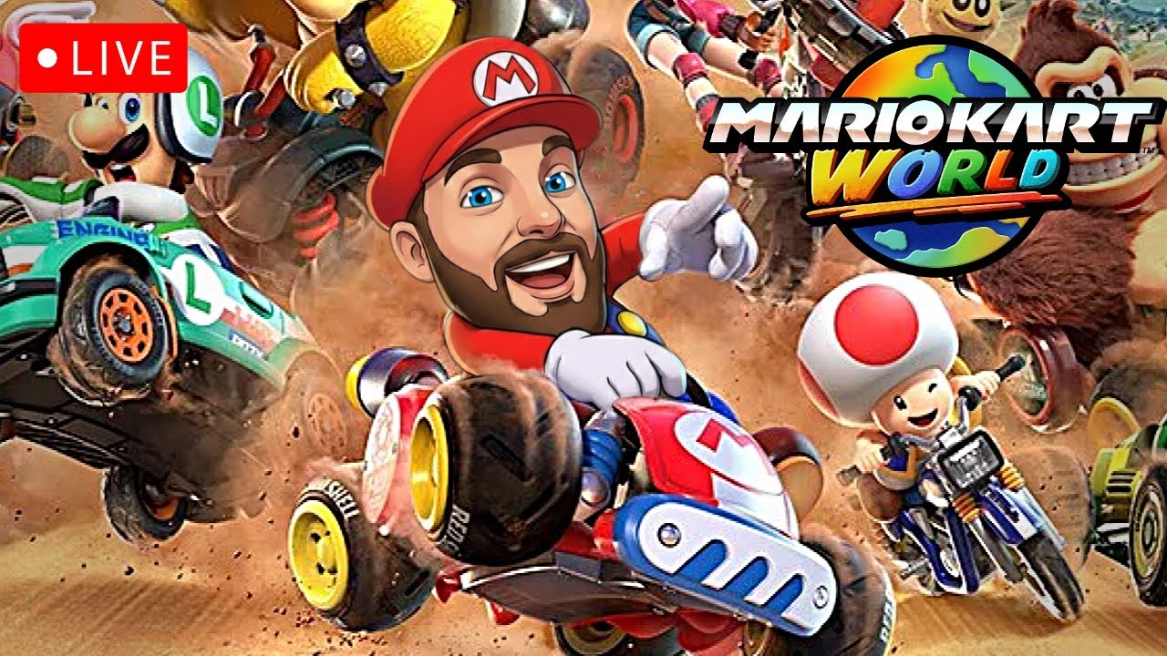 🏁 Dodging Blue Shells in Mario Kart World!