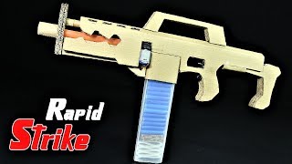 How To Make A Rapidstrike Nerf War Cardboard Gun That SH00TS screenshot 5