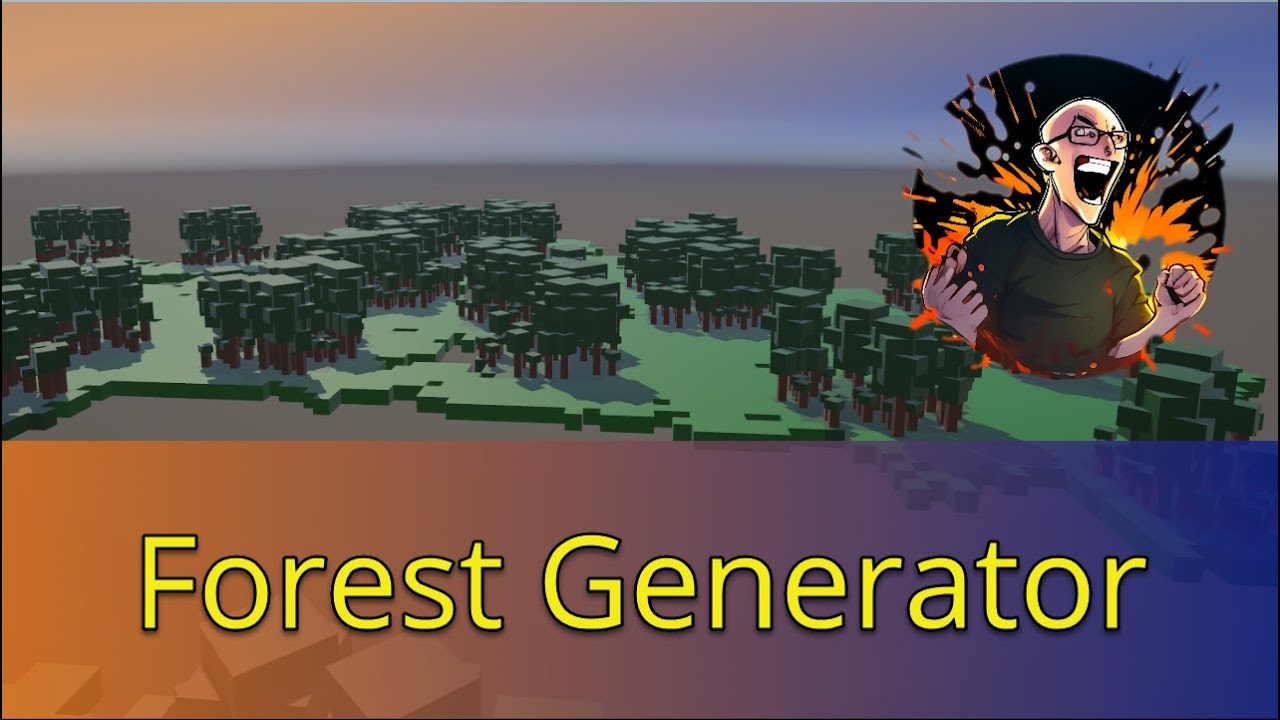 Forest Bot Procedural Cubes 4 - Simple Forest Bot - YouTube
