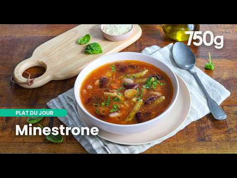 La recette du minestrone (la soupe de légumes italienne) - 750g