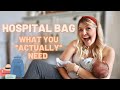 WHAT I USED IN MY HOSPITAL BAG UK | WHAT YOU *ACTUALLY* NEED TO PACK IN HOSPITAL BAG | HomeWithShan