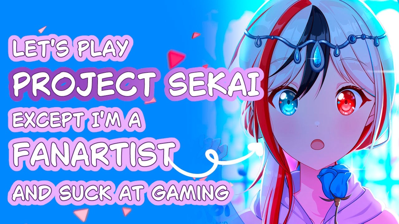 「MIC ON」PJSK fanartist tries the rhythm game and cries