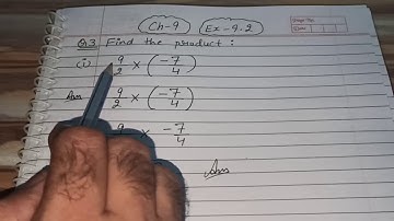 Q 3, Ex 9.2 - Rational Numbers - Chapter 9 - maths class 7th - NCERT