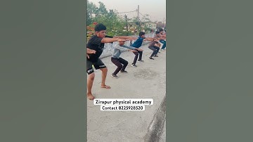 🇮🇳zirapur physical academy 🔥#trending #army #video