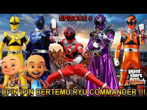 upin-ipin-kyuranger-bertemu-ryu-violet-!!!-(episode-5)---gta-kyuranger-indonesia