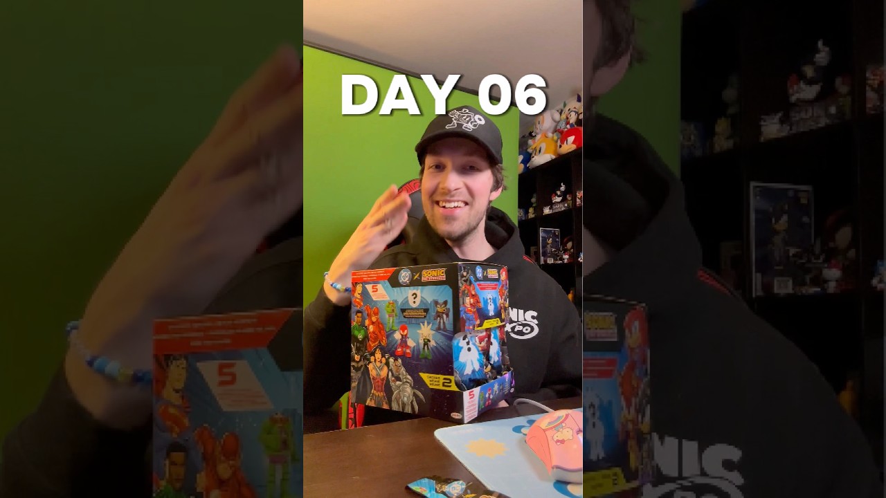 DAY 6 OF OPENING SONIC THE HEDGEHOG X DC BLIND BAGS