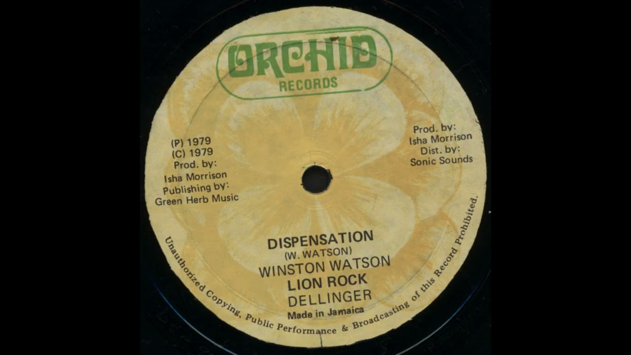 i*s様 Dillinger LION Rock 1971 winston watson & dillinger dispensation / lion rock - YouTube