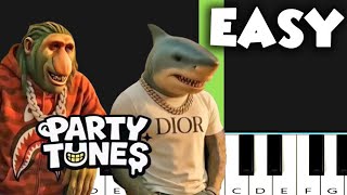 Brainrot Rap EASY PIANO Tutorial