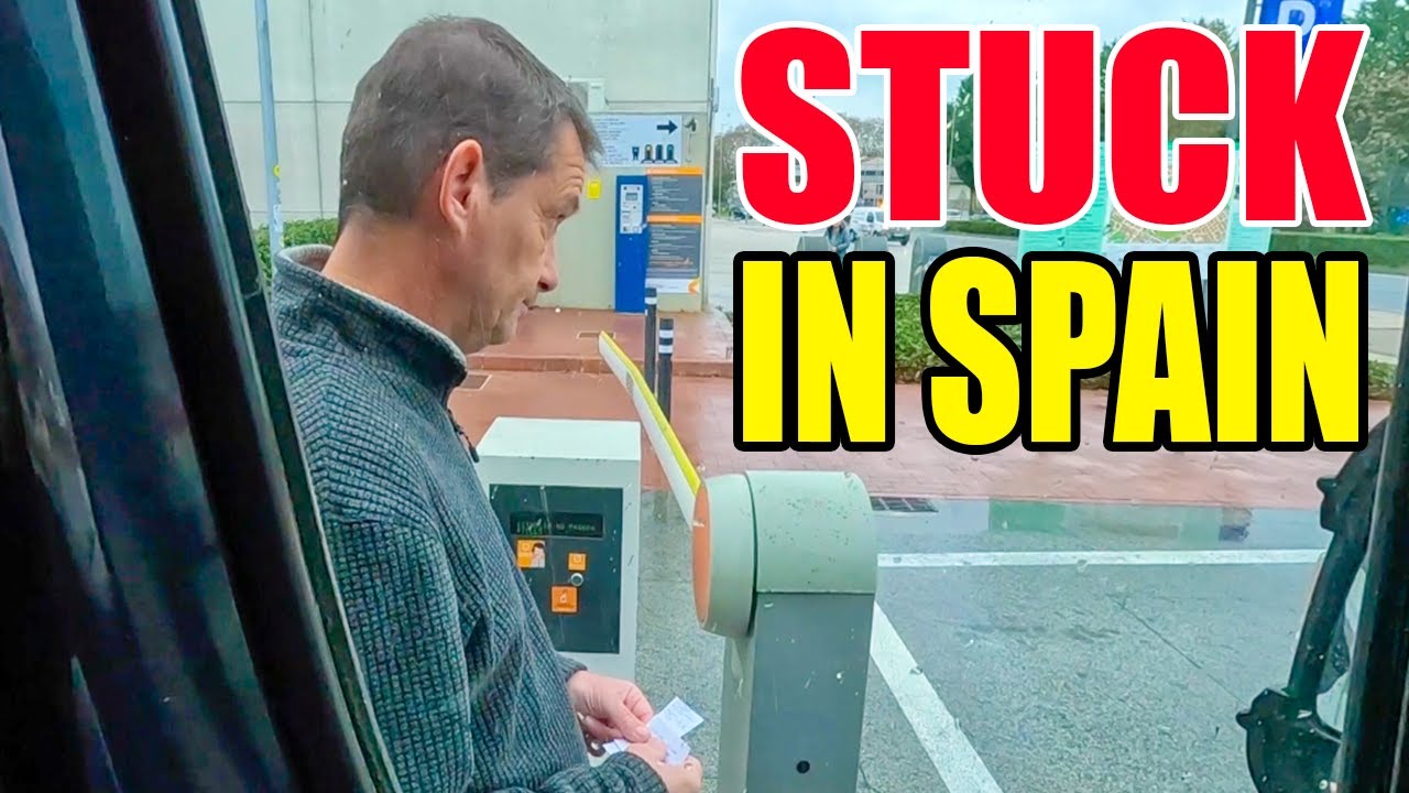 TRAPPED In A MOTORHOME Aire In SPAIN (56)