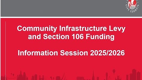 Introduction to Area Committees and CIL S106 Funding  Final