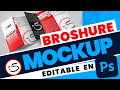 GRATIS BROSHURE MOCKUP PHOTOSHOP TUTORIAL COMO UTILIZAR EL MOCKUP EN PHOTOSHOP)